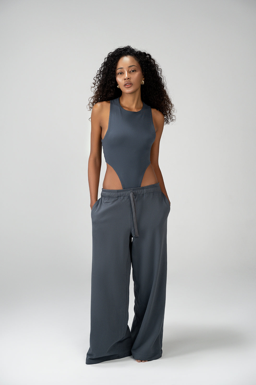 Sleeveless Cut Out Bodysuit