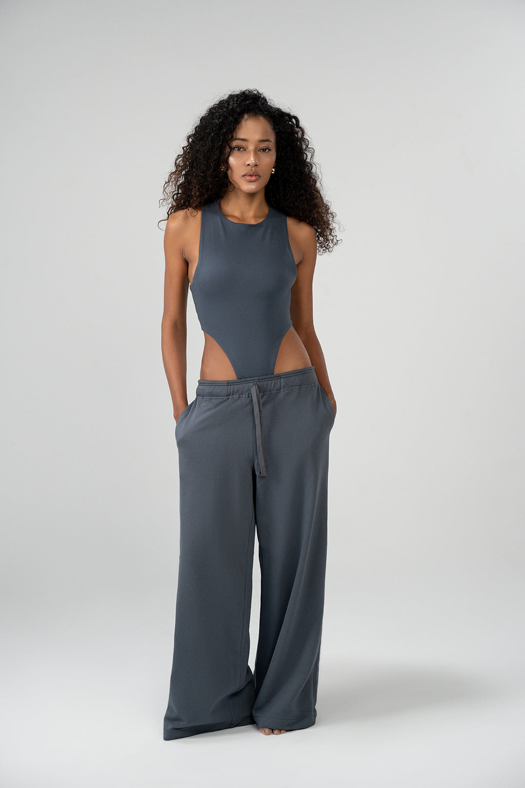Sleeveless Cut Out Bodysuit