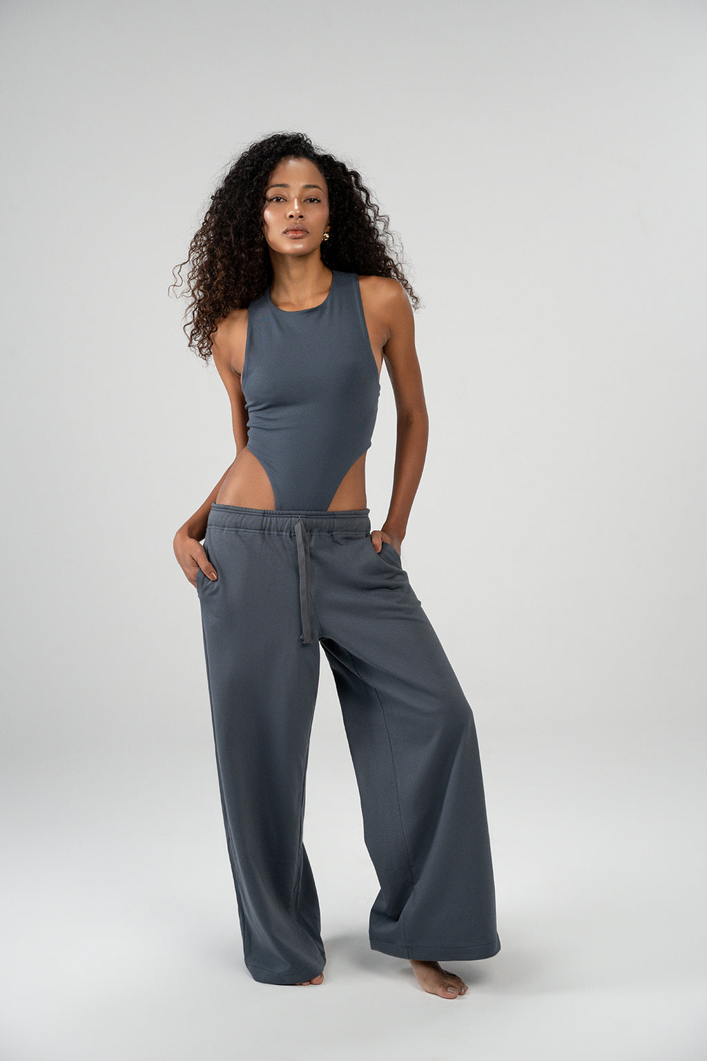 Sleeveless Cut Out Bodysuit