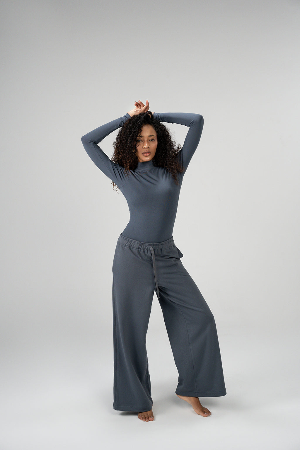 Long Sleeve Backless Bodysuit