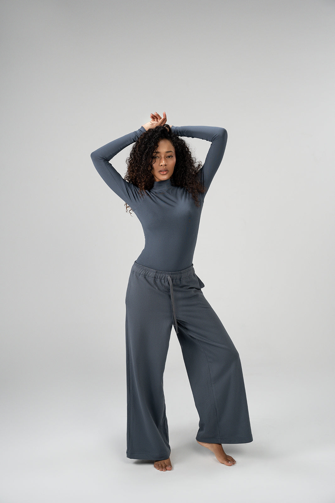 Long Sleeve Backless Bodysuit